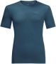 Jack Wolfskin Tech T-Shirt Men Functioneel shirt Heren XXL dark sea dark sea - Thumbnail 4