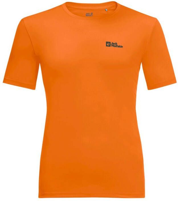 Jack Wolfskin Tech T-Shirt Men Functioneel shirt Heren S oranje blood orange - Foto 3