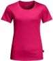 Jack Wolfskin Tech T-Shirt Women Functioneel shirt Dames XS pink dahlia pink dahlia - Thumbnail 3
