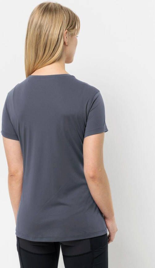 Jack Wolfskin Tech T-Shirt Women Functioneel shirt Dames XS dolphin - Foto 3
