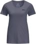 Jack Wolfskin Tech T-Shirt Women Functioneel shirt Dames XS dolphin - Thumbnail 4