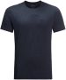 Jack Wolfskin Travel T-Shirt Men Functioneel shirt Heren L blue night blue - Thumbnail 3