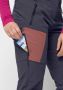 Jack Wolfskin Glastal Winter Pants Women Lange broek Dames 34 graphite - Thumbnail 4