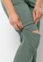 Jack Wolfskin Glastal Zip Away Pants Women Softshell-wandelbroek Dames 34 picnic green picnic green - Thumbnail 5