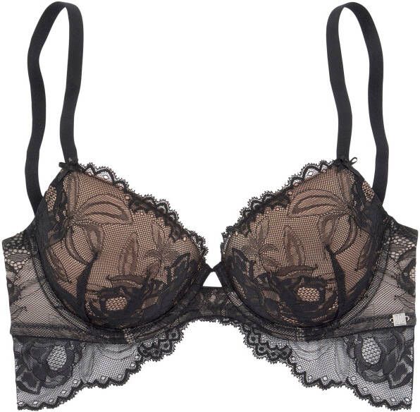 Jette Joop Bh met steuncups gemaakt van verfijnd kant in een bloemenlook - Foto 2