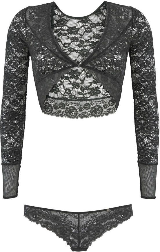 Jette Joop Set: bralette-bh van edele kant sexy lingerie (set Met string)