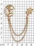 Firetti Broche Sieraad cadeau broche ketting sneeuwvlok maan hert - Thumbnail 2