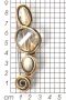 Firetti Broche Sieraad cadeau speldjuweel tricolor - Thumbnail 3