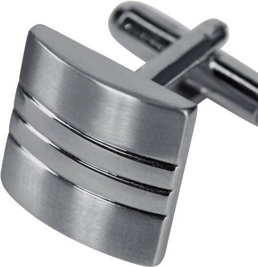Firetti Manchetknopen Matglanzende look met zirkoon (synthetisch)