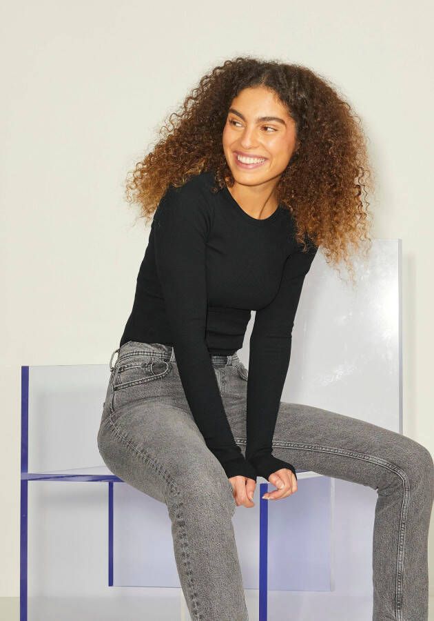 JJXX Shirt met lange mouwen JXFREYA LS RIB TEE