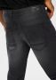 John Devin Straight jeans rechte pasvorm rechte pasvorm met used-wassing - Thumbnail 2