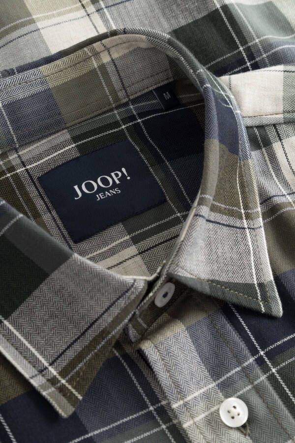Joop Jeans Overhemd met lange mouwen JJSH-107Hale2-W met geruit patroon