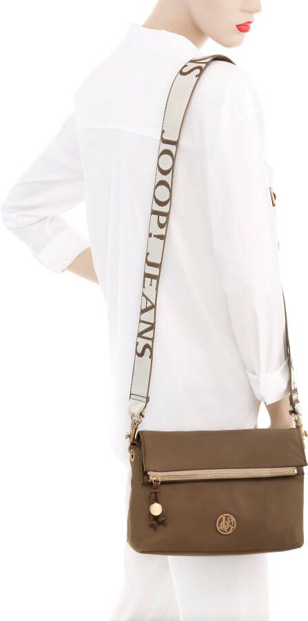 Joop Jeans Schoudertas Lietissimo lani shoulderbag shz met modieus logo-opschrift op de schouderriem