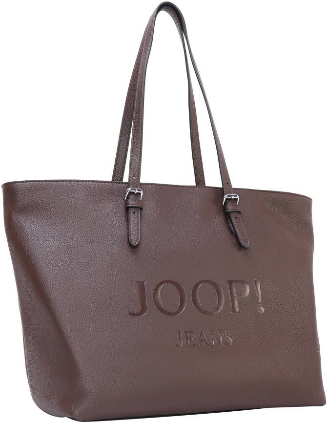 Joop Jeans Shopper Lettera lara shopper lhz met mooi gestempeld logo