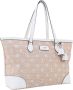 Joop! Shoppers Tessere Mariella Shopper Lhz in wit - Thumbnail 3