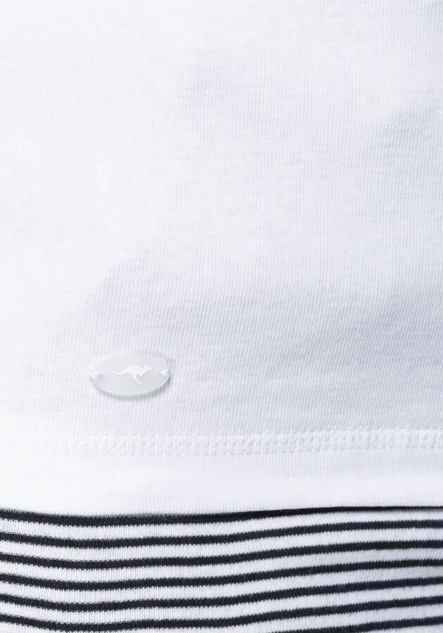 KangaROOS 2-in-1-shirt Lange mouwen zeer figuurvolgend