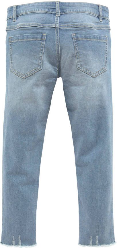 KangaROOS 7 8 jeans Voor meisjes met geknipte zoomrand