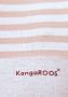 KangaROOS Capuchonshirt in speelse streep-look met colourblocking-design - Thumbnail 5