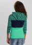 KangaROOS Capuchonshirt Lange mouwen zeer figuurvolgend met colourblocking-look - Thumbnail 2