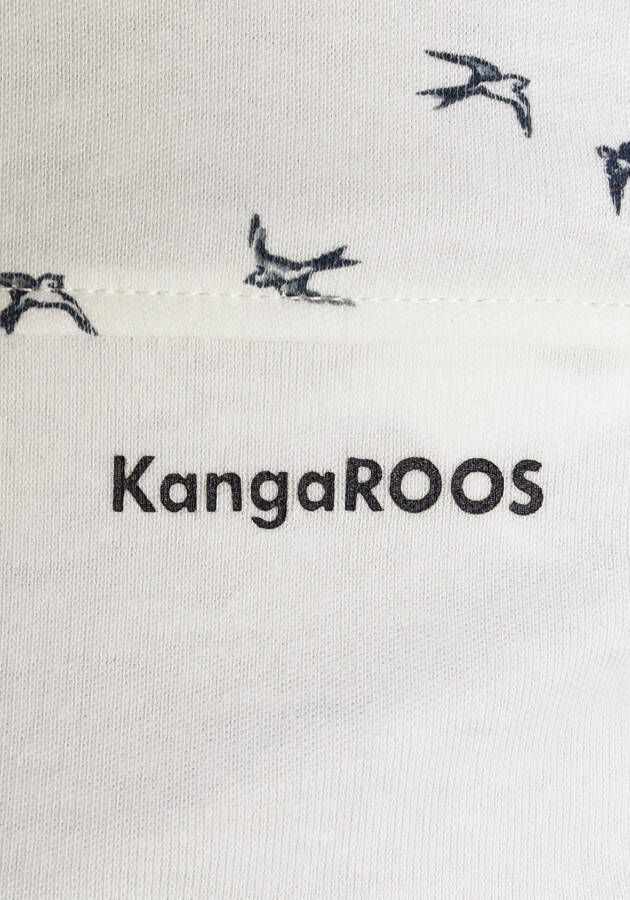 KangaROOS Capuchonsweatvest met filigraan print