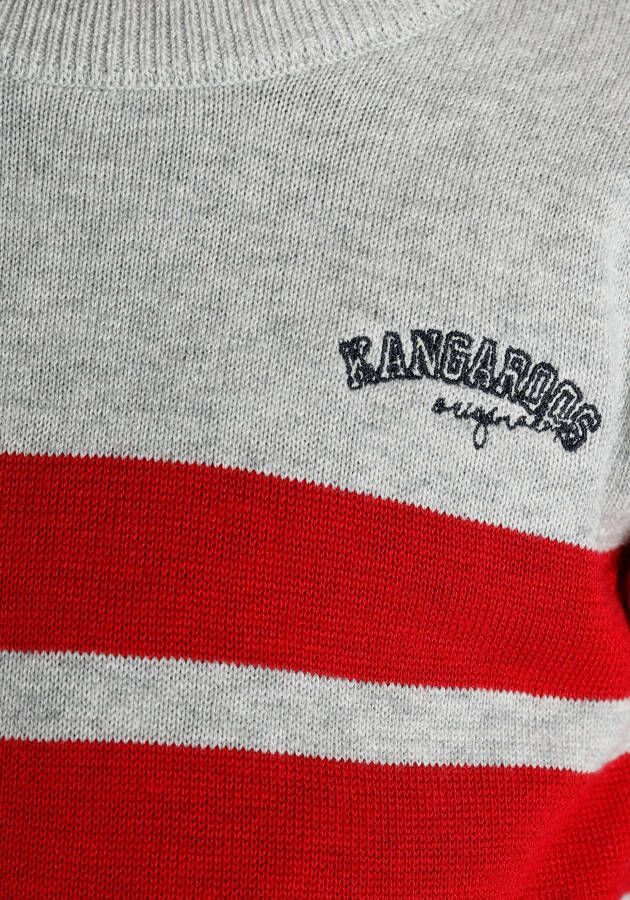 KangaROOS Gebreide trui met geborduurd logo