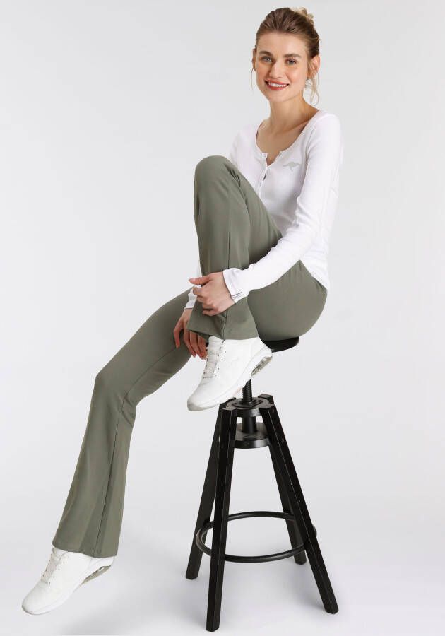 KangaROOS Jazzpants met hoog stretchaandeel zit als gegoten (1-delig)