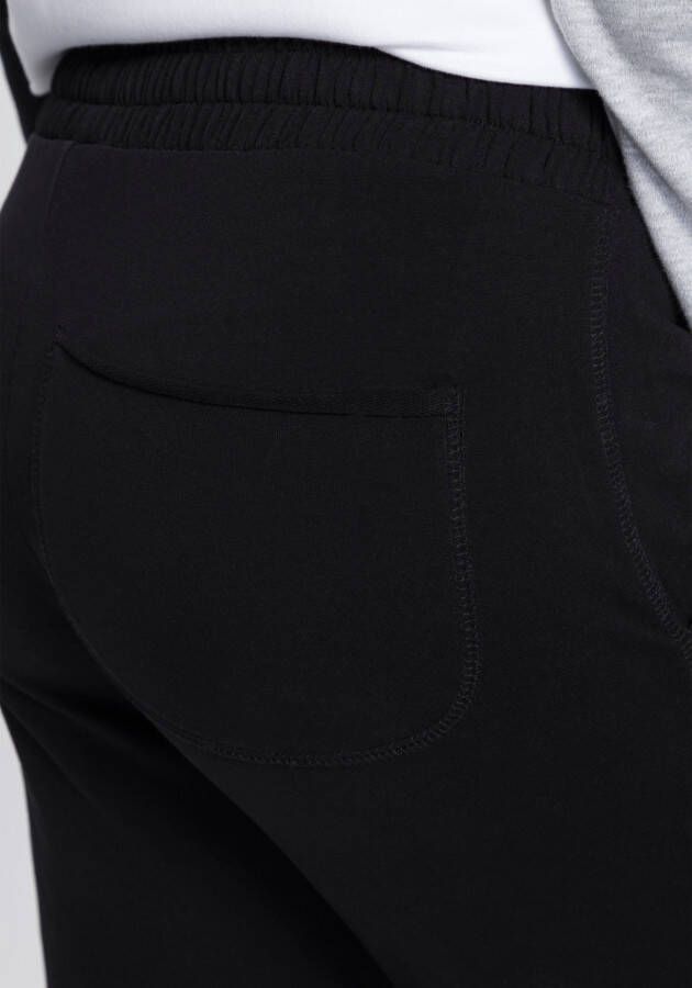 KangaROOS Joggingbroek in 7 8-lengte met logoprint