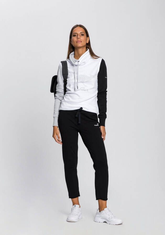 KangaROOS Joggingbroek in 7 8-lengte met logoprint