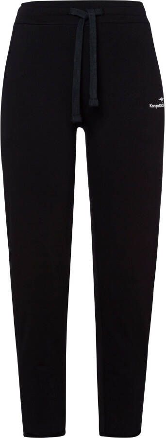KangaROOS Joggingbroek in 7 8-lengte met logoprint