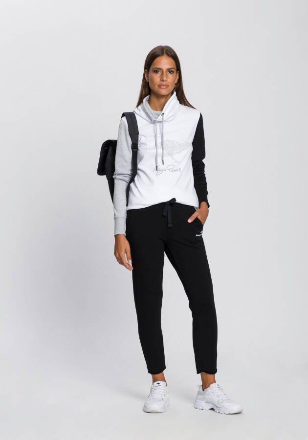KangaROOS Joggingbroek in 7 8-lengte met logoprint