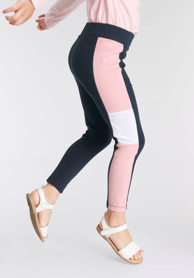 KangaROOS Legging Colorblocking leggings voor kleine meisjes
