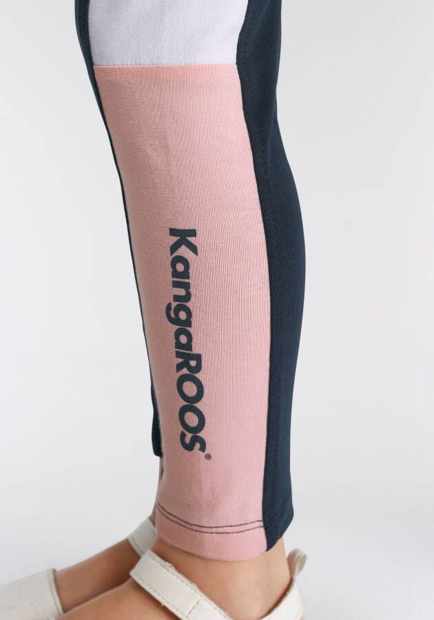 KangaROOS Legging Colorblocking leggings voor kleine meisjes