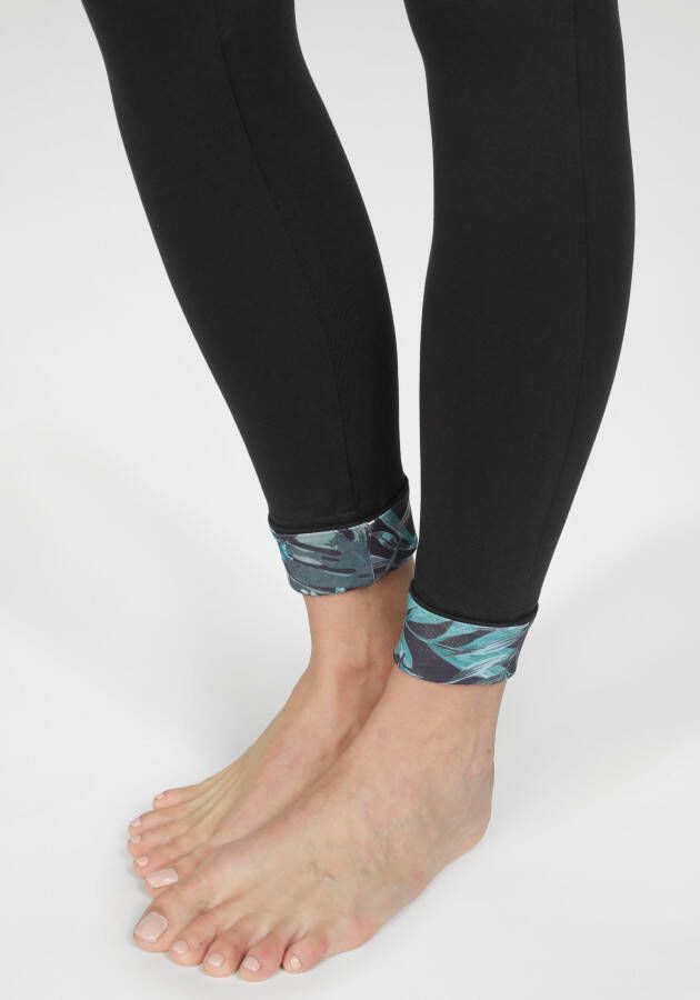 KangaROOS Legging met gedessineerde omslag