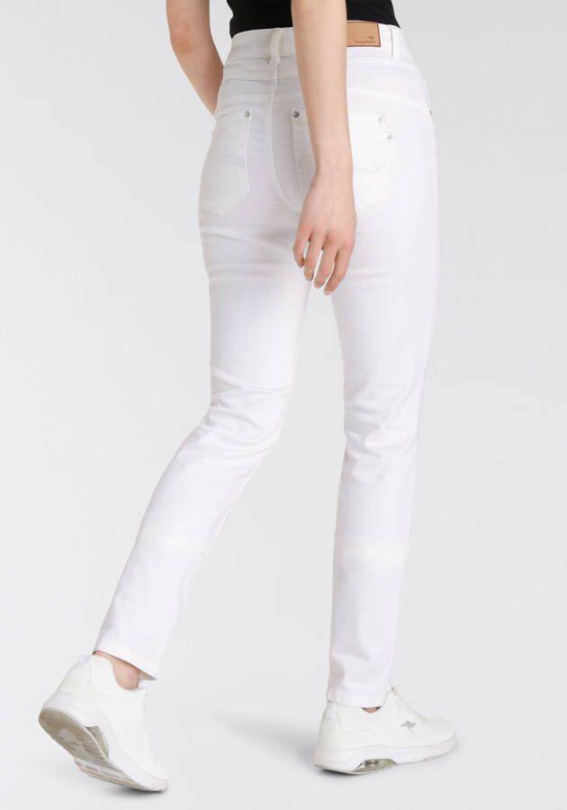 KangaROOS Relax fit jeans RELAX-FIT HIGH WAIST enkelvrije snit omrolbare broekspijpen
