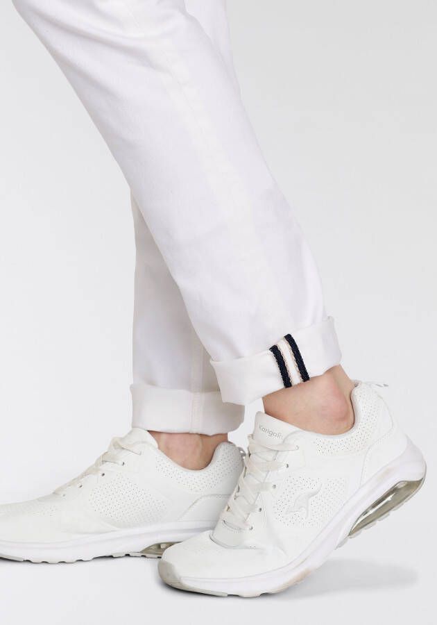 KangaROOS Relax fit jeans RELAX-FIT HIGH WAIST enkelvrije snit omrolbare broekspijpen