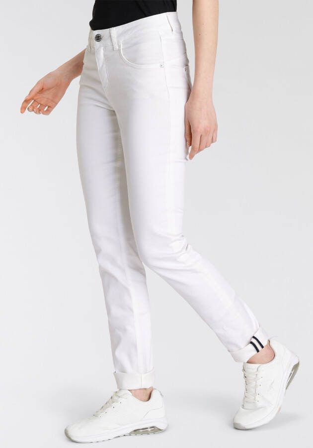 KangaROOS Relax fit jeans RELAX-FIT HIGH WAIST enkelvrije snit omrolbare broekspijpen
