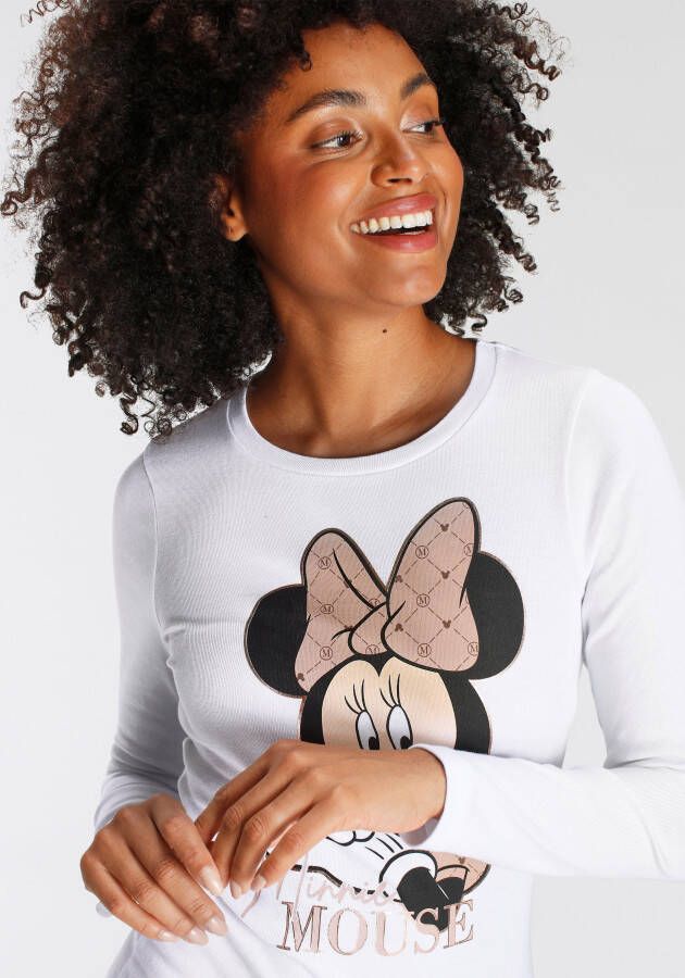 KangaROOS Shirt met lange mouwen met gelicentieerde mickey mouse print