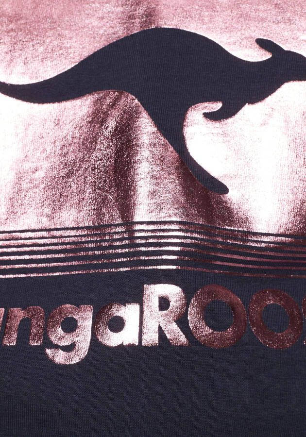 KangaROOS Shirt met lange mouwen met foliedruk