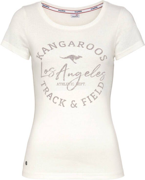 KangaROOS Shirt met print in american look