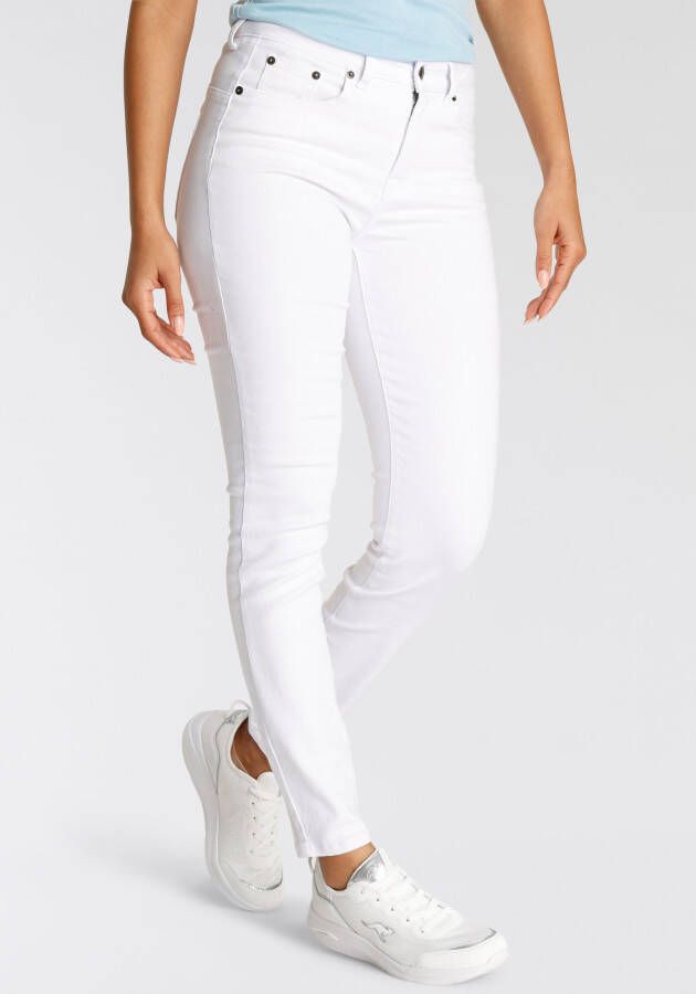KangaROOS Slim fit jeans CROPPED HIGH WAIST SLIM FIT