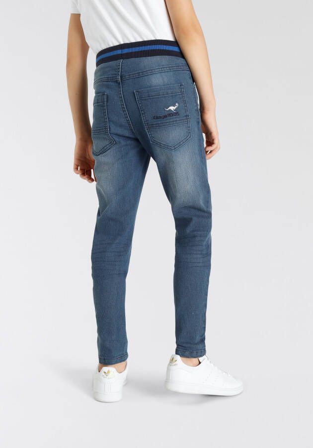 KangaROOS Stretch jeans Voor jongens in authentieke wassing
