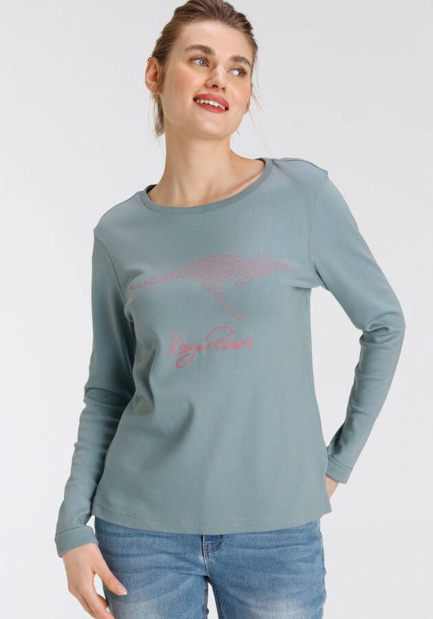 KangaROOS Sweatshirt met een grote logo-print