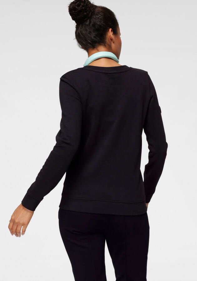 KangaROOS Sweatshirt Lange mouwen figuurvolgende snit effen ronde hals