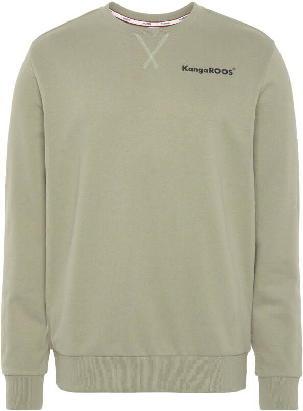 KangaROOS Sweatshirt met een logo-opschrift