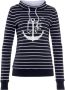 KangaROOS Sweatshirt met sportieve opstaande kraag en maritieme print - Thumbnail 6