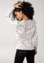 KangaROOS Sweatshirt met trendy all-over vlinderprint - Thumbnail 2