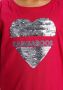 KangaROOS T-shirt Keerbare pailletten hart - Thumbnail 3