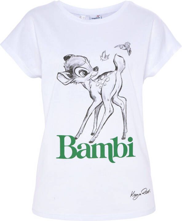 KangaROOS T-shirt met schattig origineel bambi design in licentie nieuwe collectie