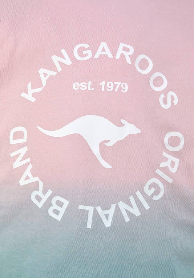 KangaROOS T-shirt in een prettige wijdte