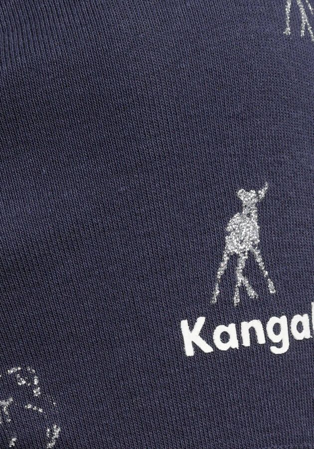 KangaROOS T-shirt met anker boot of ree-print